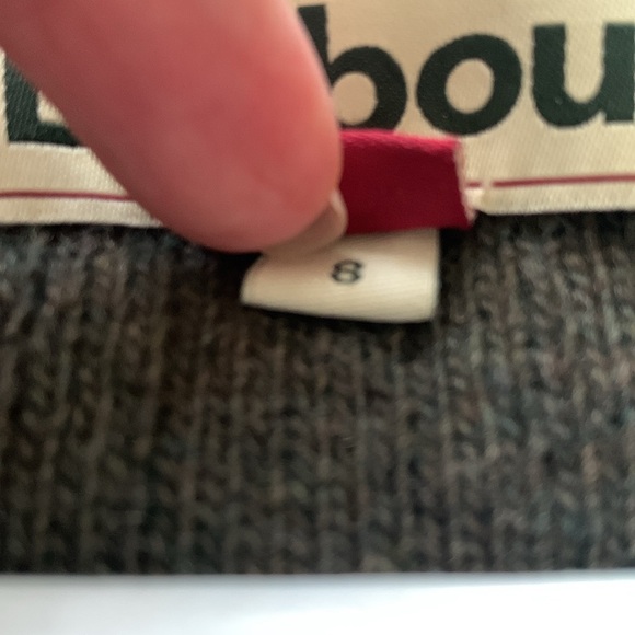 Beautiful olive green Barbour wool jacket. - Picture 6 of 8